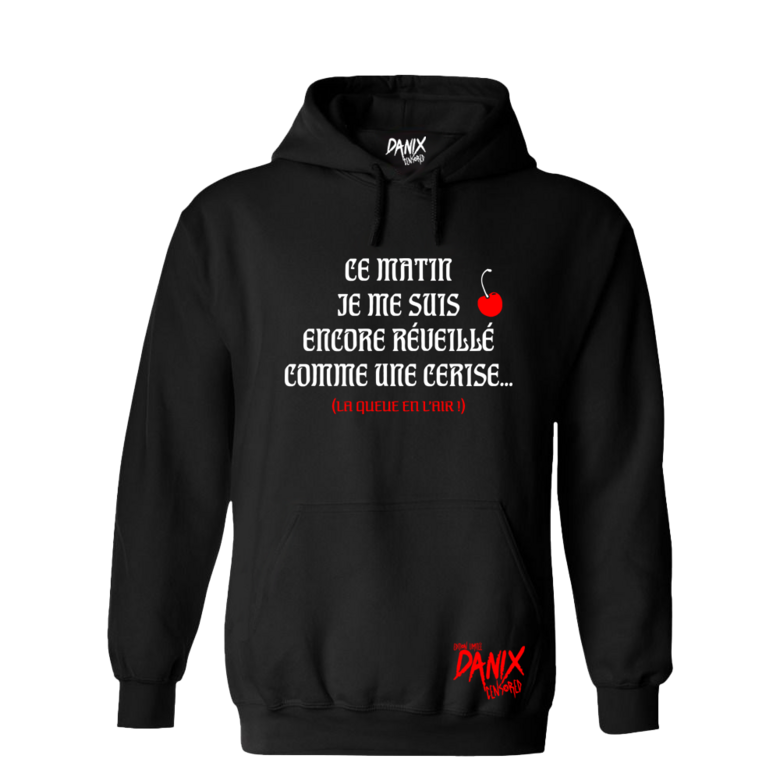 Sweat à capuche Ce matin je me suis ... [DANIX CENSORED]